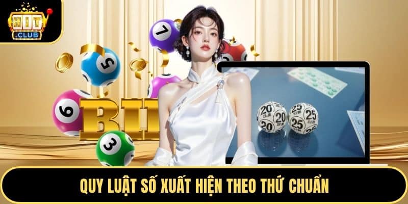Quy luật số xuất hiện theo thứ chuẩn