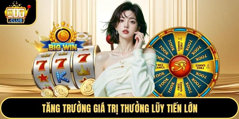 Tăng trưởng giá trị thưởng lũy tiến lớn