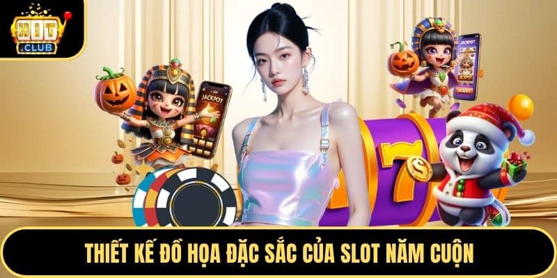 Thiết kế đồ họa đặc sắc của slot năm cuộn